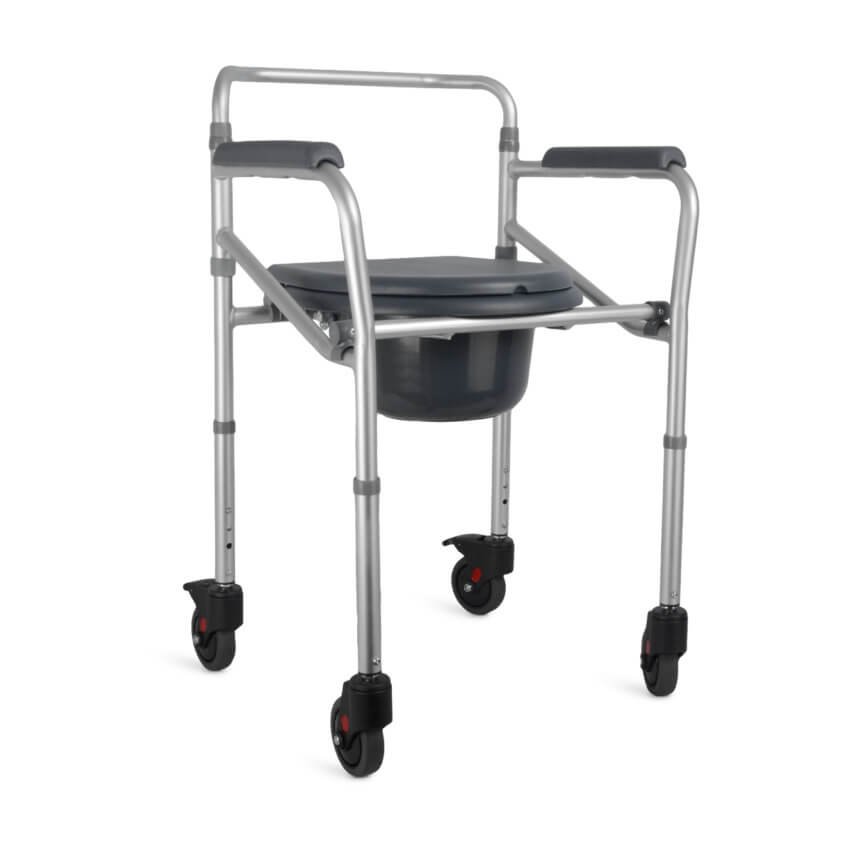 Cadeira de Banho Higiênica Desmontável até 100 Kg para alugar